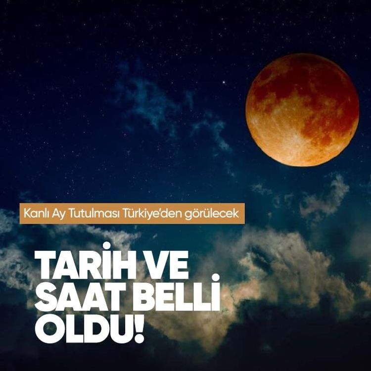 Kanlı Ay Tutulması Türkiye’den görülecek.. Tarih ve saat belli oldu!