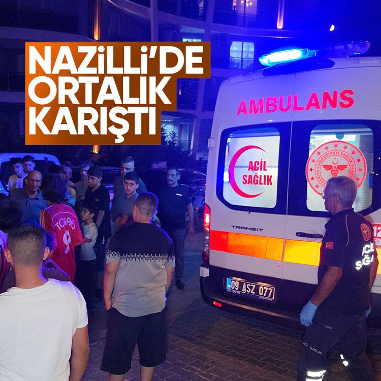 Nazilli’de ortalık karıştı, ekipler sevk edildi