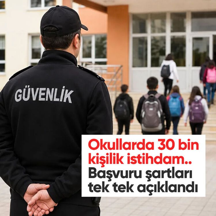 Okullarda 30 bin kişilik istihdam.. Başvuru şartları tek tek açıklandı