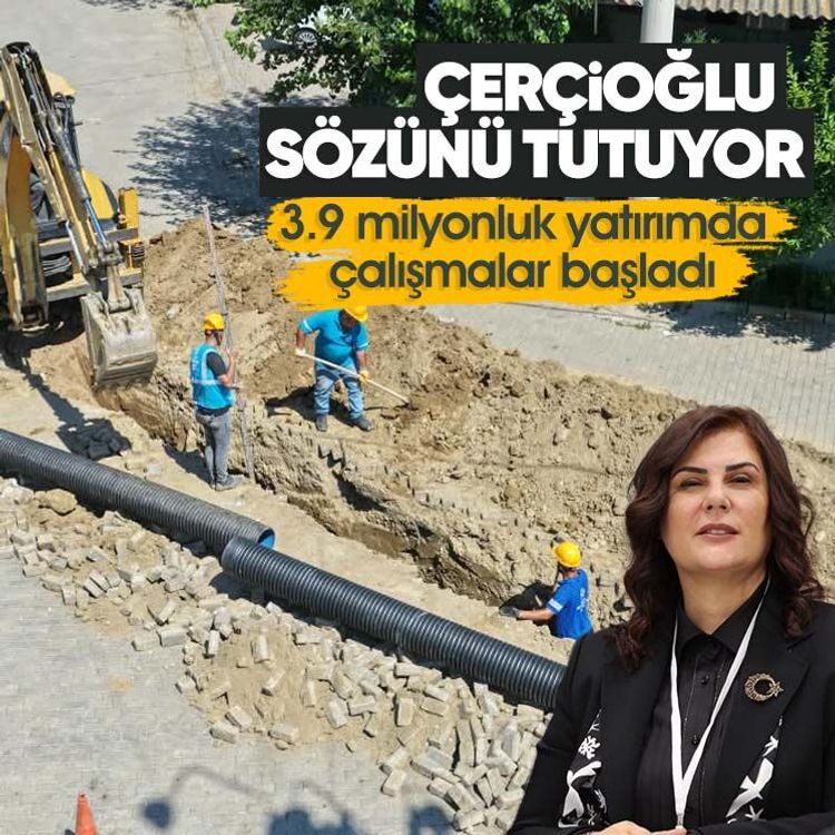 Çerçioğlu sözünü tutuyor: 3.9 milyonluk yatırımda çalışmalar başladı
