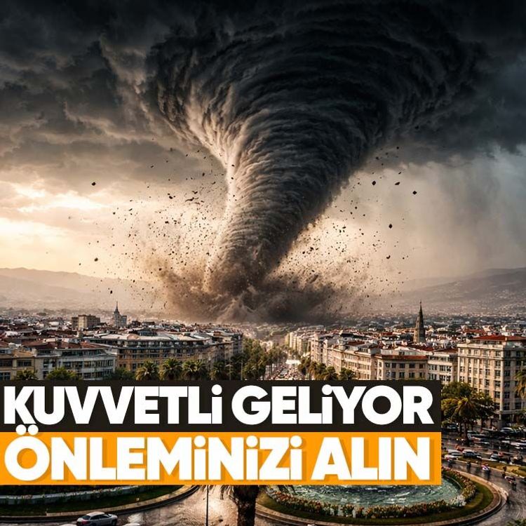 Kuvvetli geliyor, önleminizi alın