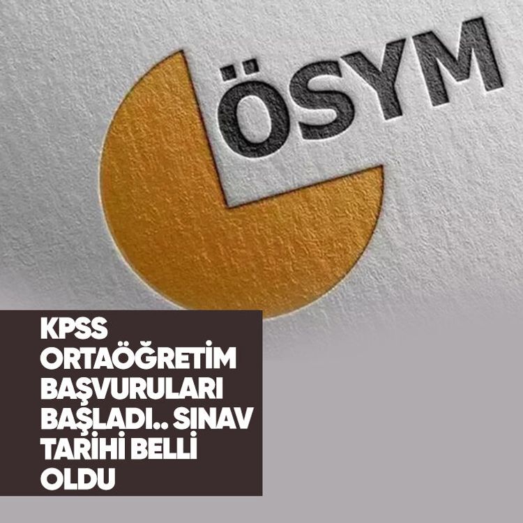 KPSS Ortaöğretim başvuruları başladı.. Sınav tarihi belli oldu