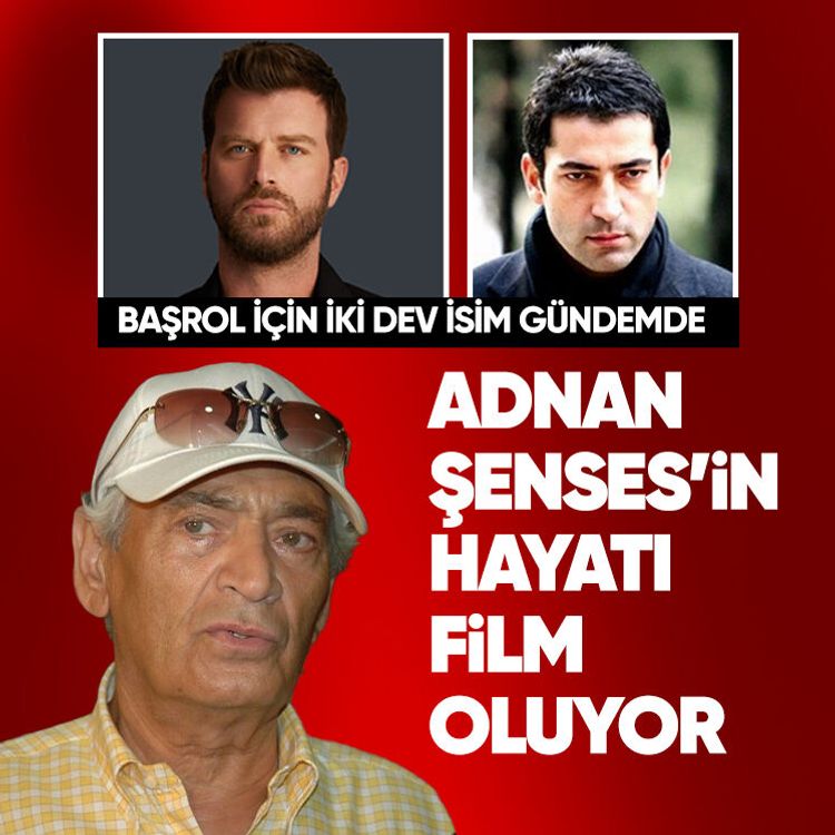 Adnan Şenses’in hayatı film oluyor! Başrol için iki dev isim gündemde