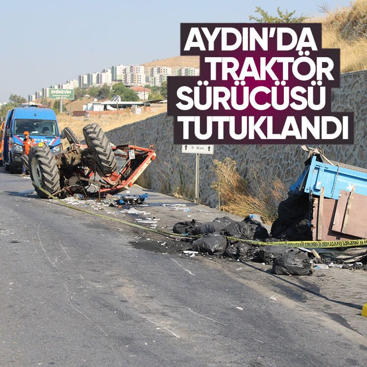 Aydın’da traktör sürücüsü tutuklandı