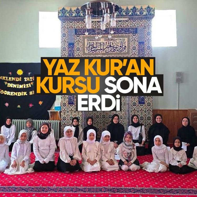 Yaz Kur’an Kursu sona erdi
