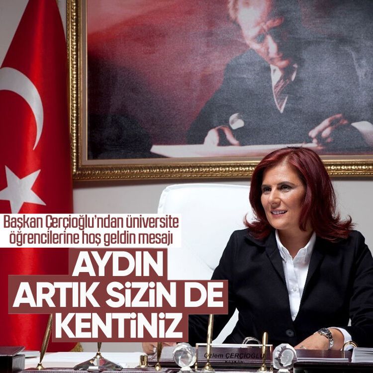 Başkan Çerçioğlu’ndan üniversite öğrencilerine hoş geldin mesajı: Aydın artık sizin de kentiniz