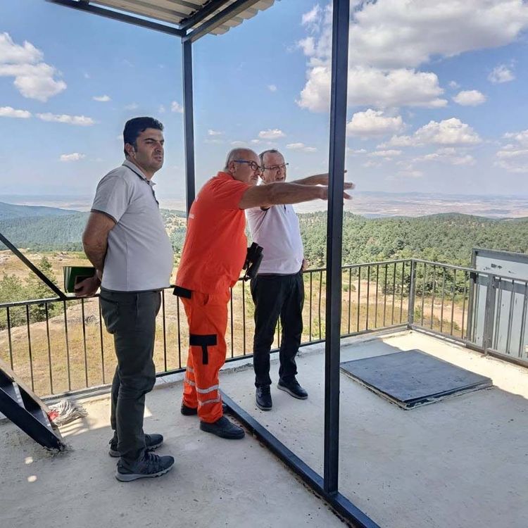 Orman yangınlarına karşı saha denetimleri sürüyor