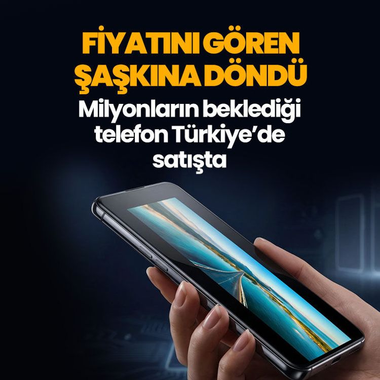 Milyonların beklediği telefon Türkiye’de satışta.. Fiyatını gören şaşkına döndü