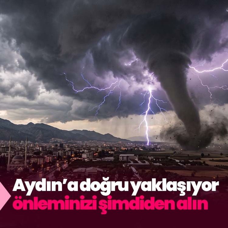 Aydın’a gök gürültülü sağanak yağış uyarısı: Hafta sonu hava değişiyor