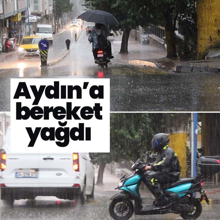Aydın’a bereket yağdı