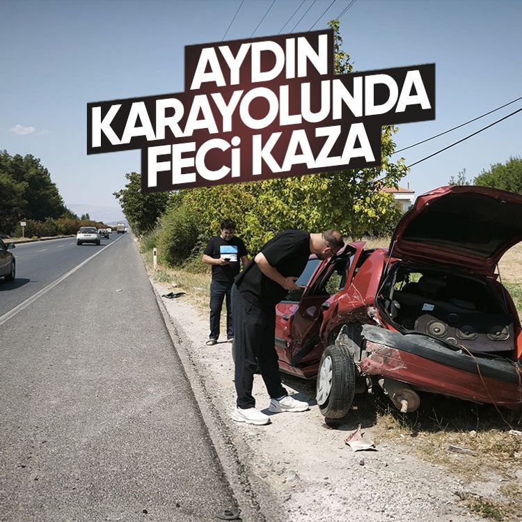 Aydın Karayolunda feci kaza
