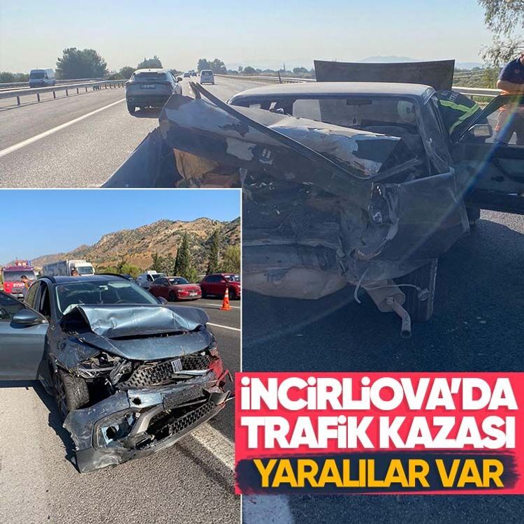 İncirliova’da trafik kazası, yaralılar var