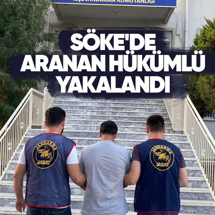 Söke'de 14 yıl 7 ay hapis cezasıyla aranan hükümlü yakalandı