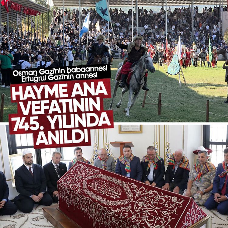 Hayme Ana vefatının 745. yılında anıldı