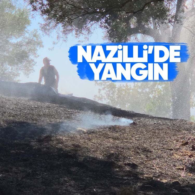 Nazilli’de yangın çıktı