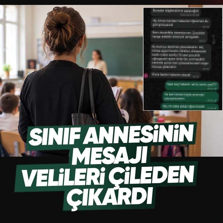 Sınıf annesinin mesajı velileri çileden çıkardı.. Gece yarısı gelen cevap olay oldu