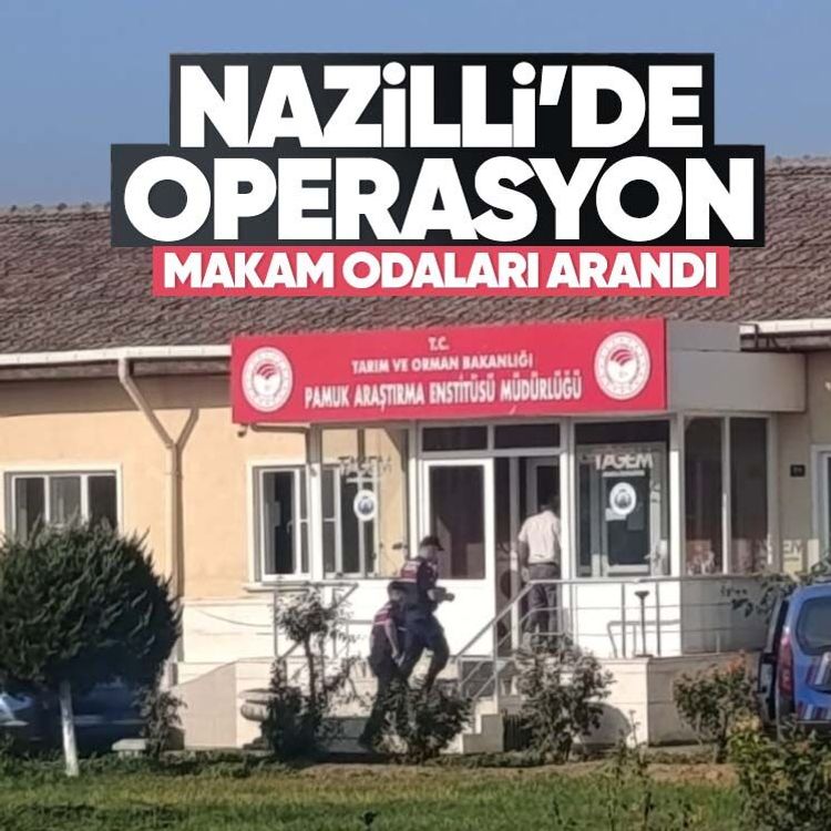 Nazilli Pamuk Araştırma Enstitüsü’ne şok operasyon: Müdür dahil 4 yönetici gözaltında