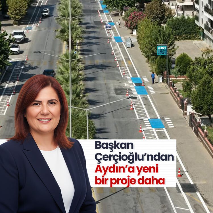 Başkan Çerçioğlu’ndan Aydın’a yeni bir proje daha