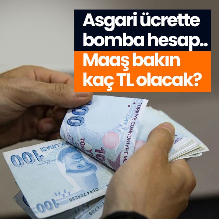Asgari ücrette bomba hesap.. Maaş bakın kaç TL olacak?