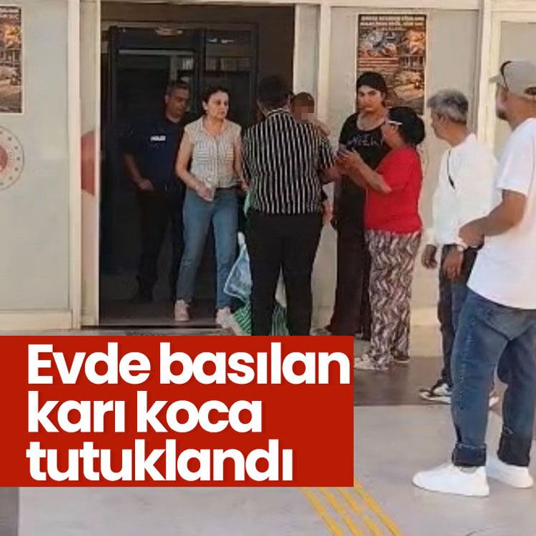 Evde basılan karı koca tutuklandı