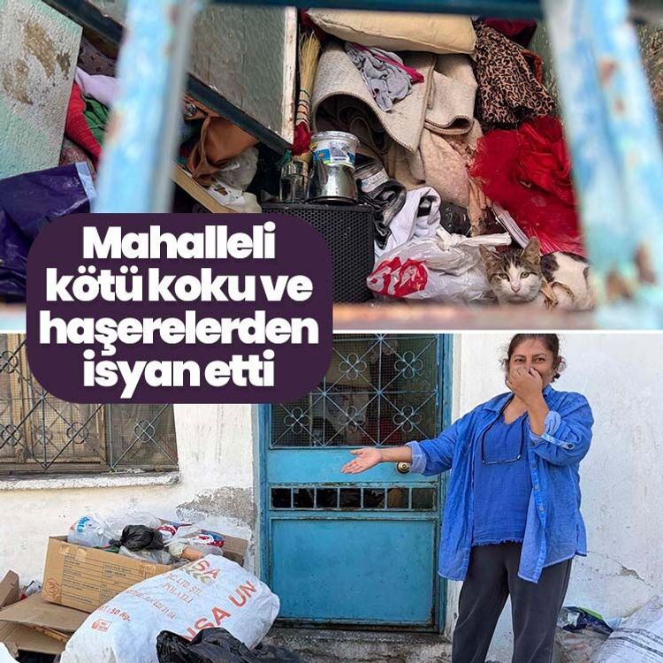 Mahalleli kötü koku ve haşerelerden isyan etti