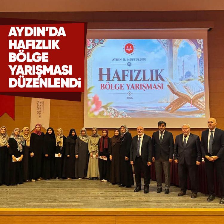 Aydın’da hafızlık bölge yarışması düzenlendi