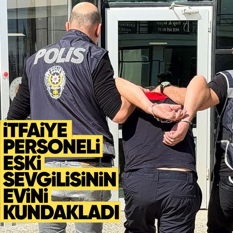 İtfaiye personeli, eski sevgilisinin evini kundakladı