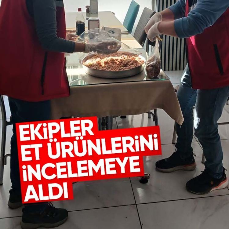 Ekipler et ürünlerini incelemeye aldı