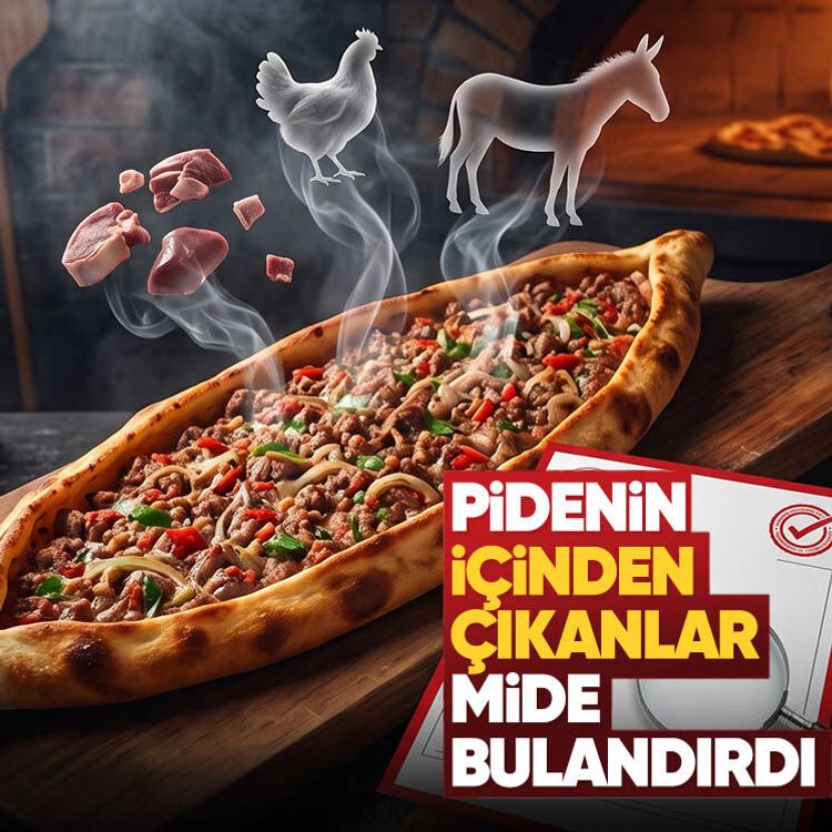 Pidenin içinden çıkanlar mide bulandırdı