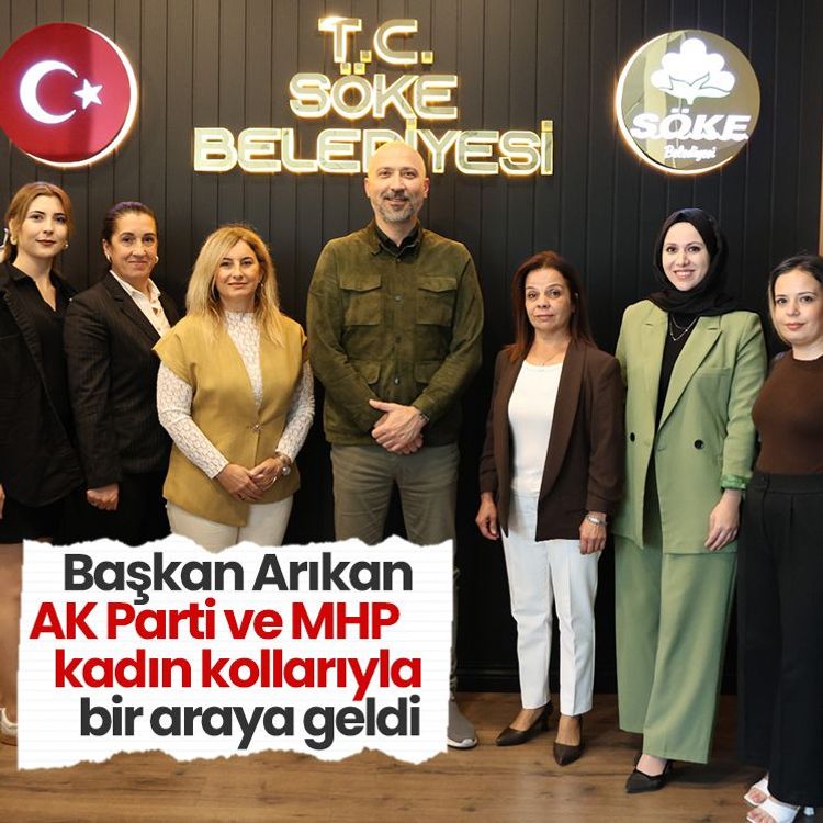 Başkan Arıkan, AK Parti ve MHP kadın kollarıyla bir araya geldi