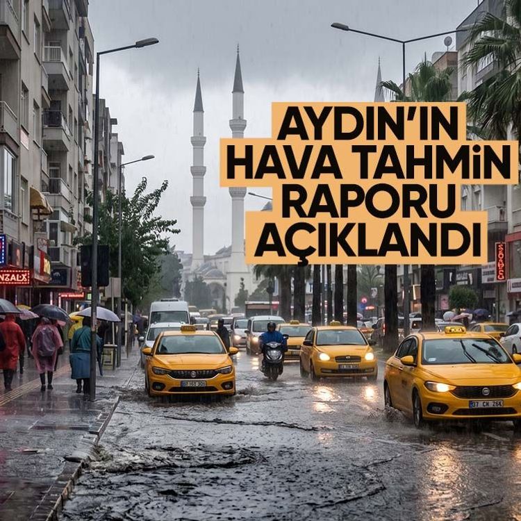 Aydın’ın hava tahmin raporu açıklandı, işte önümüzdeki 5 günün hava raporu
