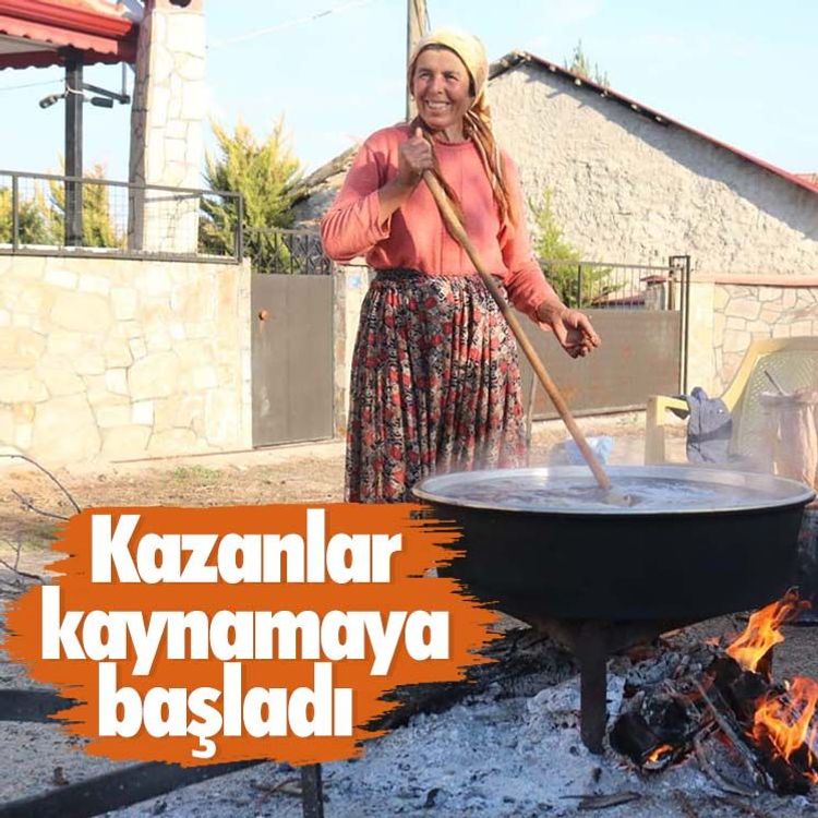 Kazanlar kaynamaya başladı