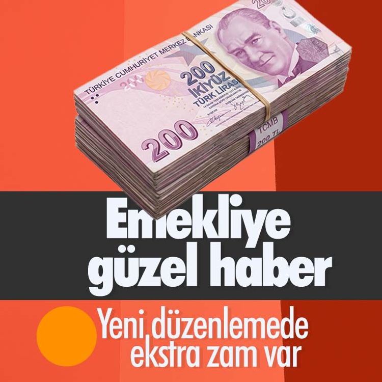 Emekliye güzel haber.. Yeni düzenlemede ekstra zam var