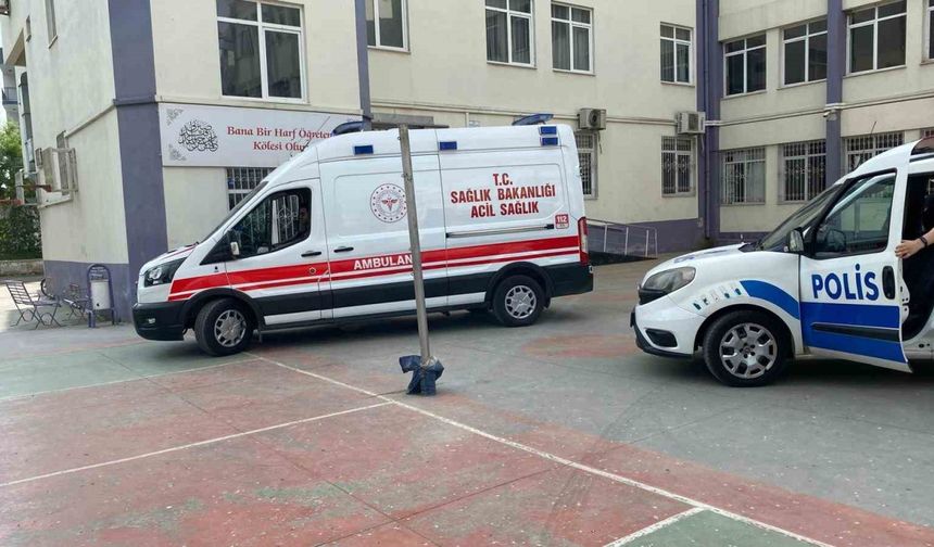 Aydın'da merdivenden düşen öğrenci yaralandı