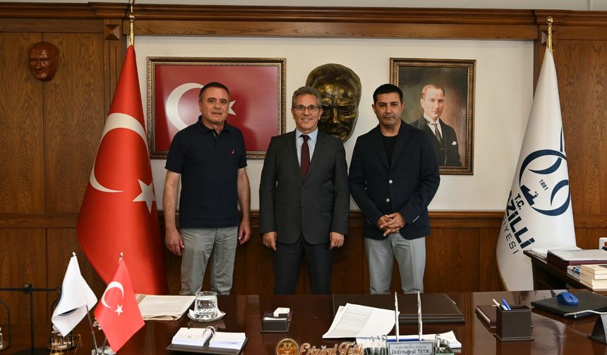 Başkan Ömer Günel’den Nazilli Belediye Başkanına tebrik ziyareti