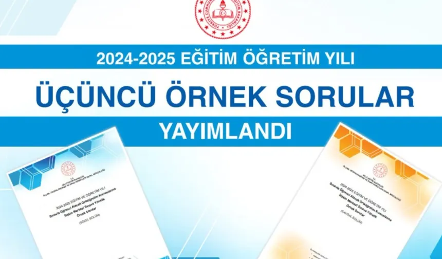 LGS için üçüncü örnek soruları yayımlandı