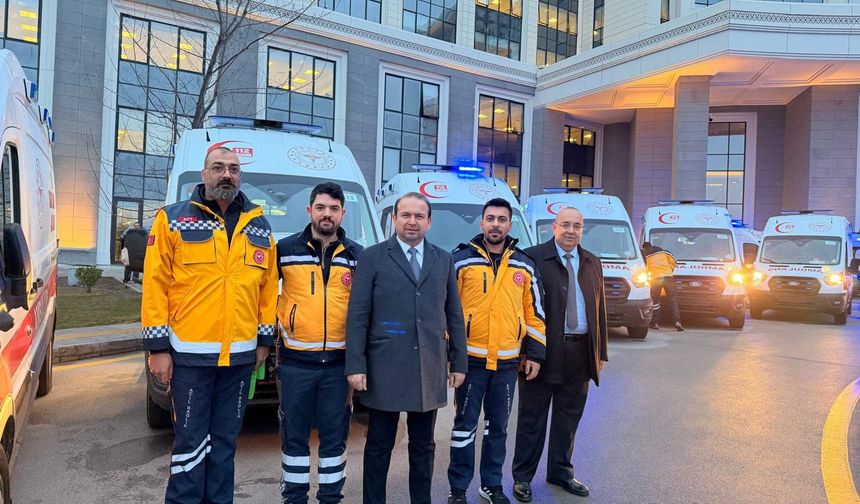 Aydın’a hayırlı olsun, yeni ambulanslar yolda