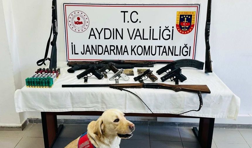 Aydın’da cephanelik bulundu!