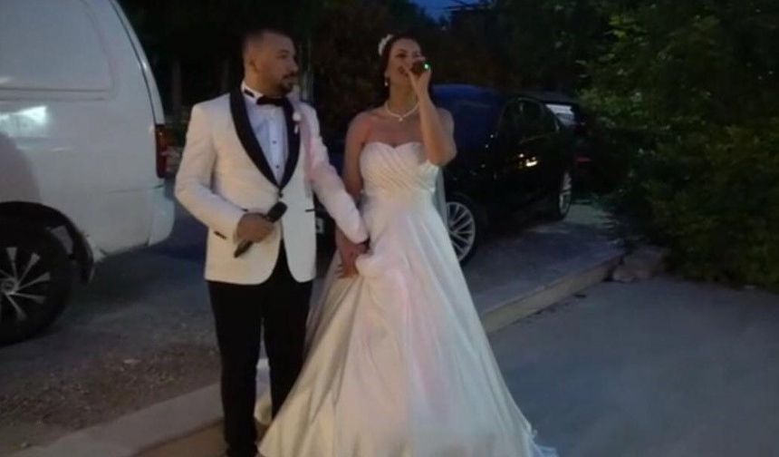 Düğünlerinde şarkı söylediler, başlarına iş aldılar