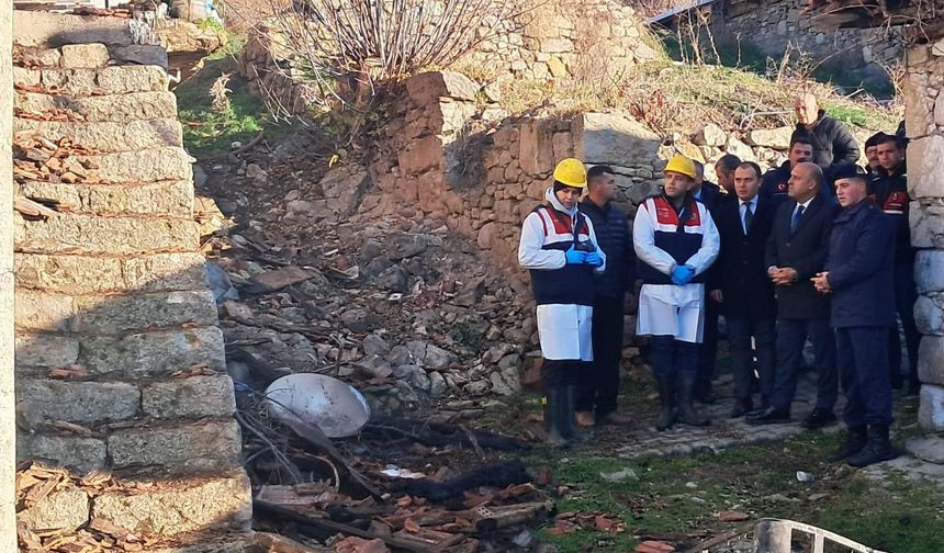 Yangın 5 eve sıçradı, 1 kadın hayatını kaybetti