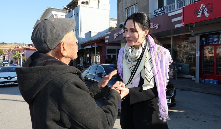 AK Partili Sarıbaş’a Koçarlı’da yoğun ilgi