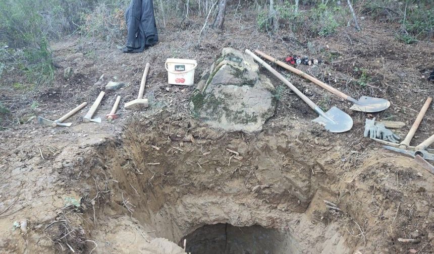 Aydın’da çukurun içinde 5 kişi basıldı