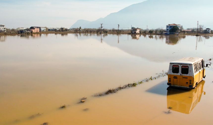 20 bin dekar su altında