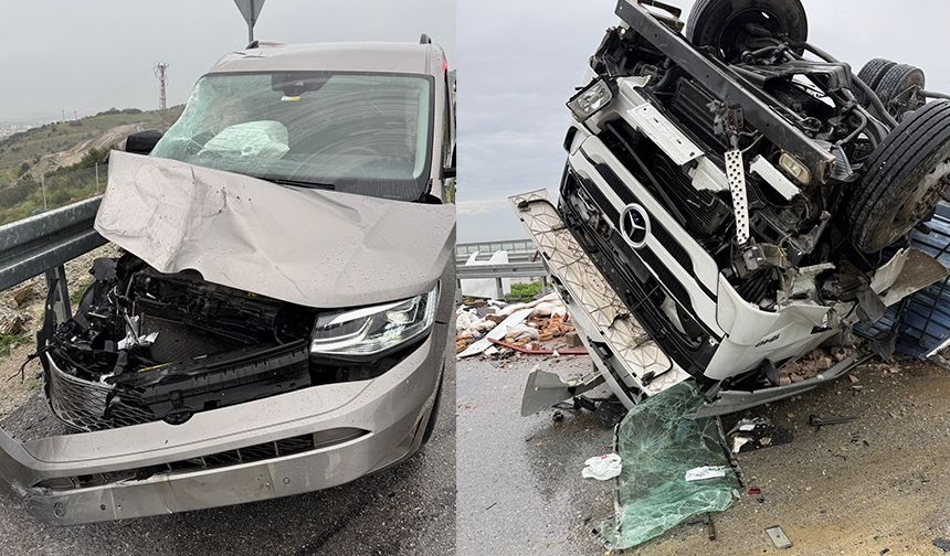 Aydın-Denizli Otoyolu’nda feci kaza