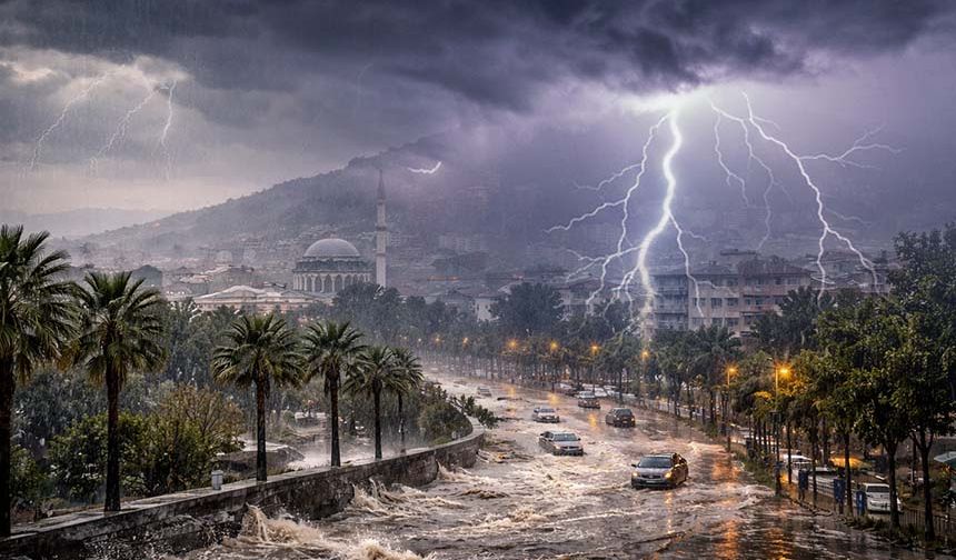 Aydın’a doğru ilerliyor, meteoroloji sarı kodlu uyarı yayınladı