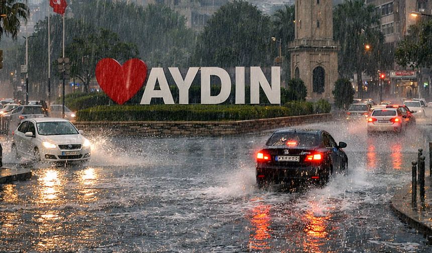 Aydın’a hava durumu uyarısı.. Tarih geldi, dikkat