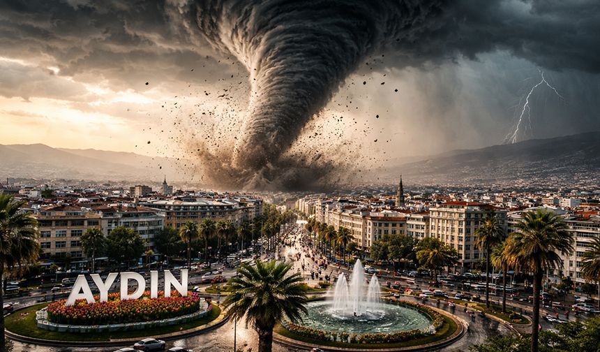 Aydın’a meteorolojiden uyarı geldi, kuvvetli şekilde geliyor
