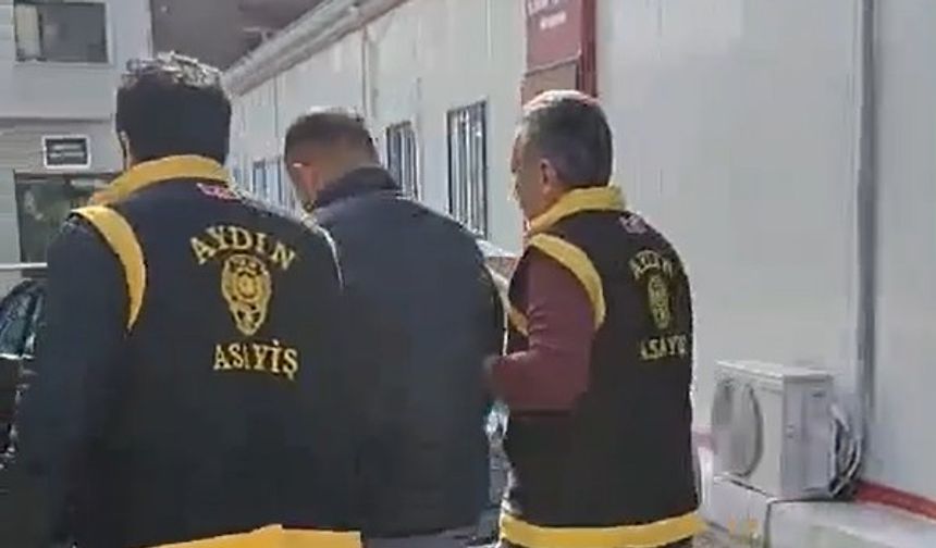 Aydın'da 34 yıl 10 ay hapis cezası olan hükümlü yakalandı