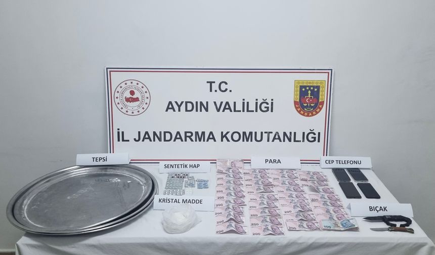 Aydın’da durdurulan otomobilde yakalandılar