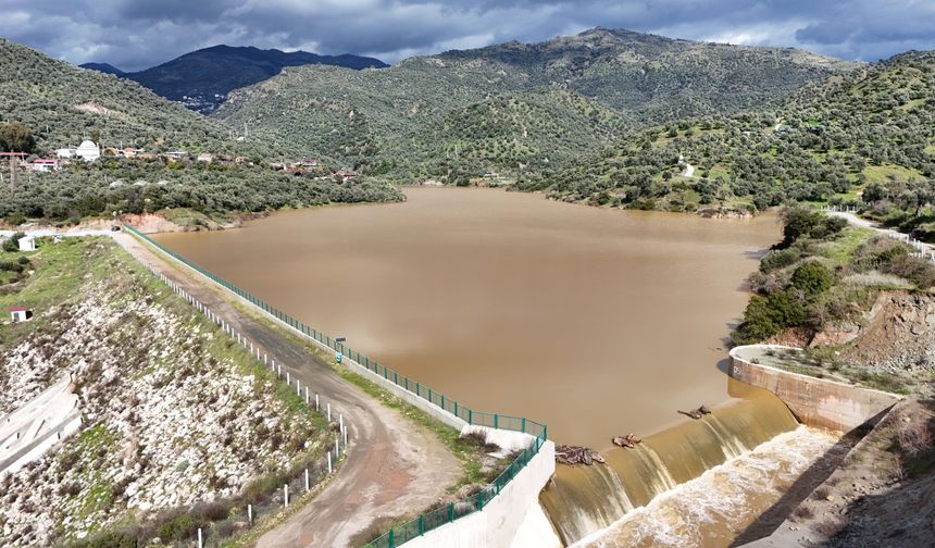 Aydın’da göletler taştı